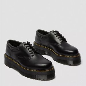 8053 Doc Martens Leather Platform Casual Shoes